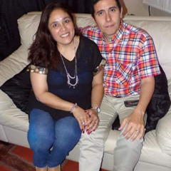 leandro y Patricia Benitez