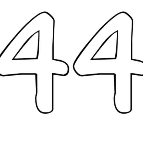 Картинки Цифры 44