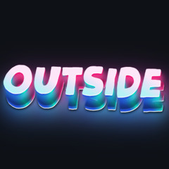 Outside