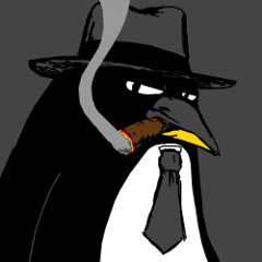 Cigar Chomping Penguin