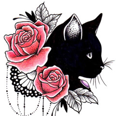 Black Cat Rose