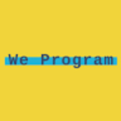 We Program
