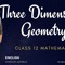 ThreeDimensionalGeometry