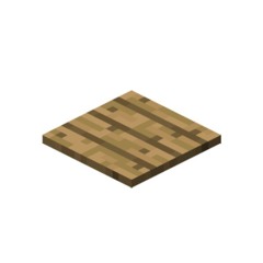 dj placa de pressao de madeira do minecraft