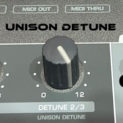 Unison Detune