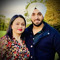 Sat dhillon Pam Dhillon Forever together