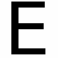 E