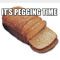 pegging bread
