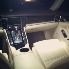 At the Porsche Taycan in Miami Beach