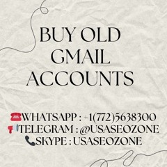 Buy Old Gmail Accounts