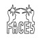 Faces Label