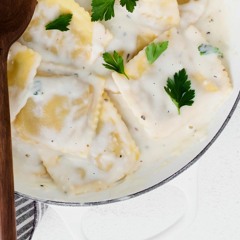 White Ravioli