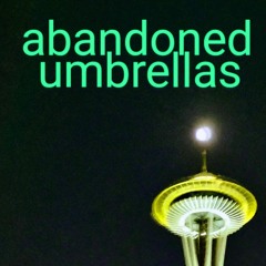 abandoned umbrellas