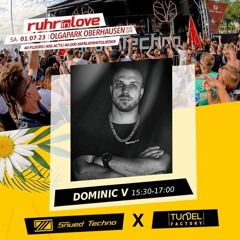 Dominic V. @ SNÜD X TunnelFactory Stage (RUHR IN LOVE '23)