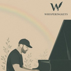 Whispering Keys  🎹🤍🖤