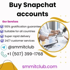 Buy Snapchat accounts