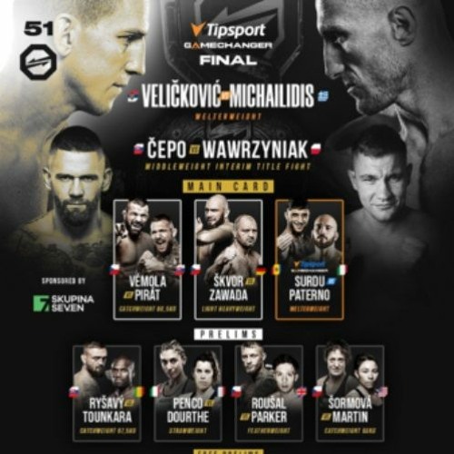 STREAMs®~ Bojan Veličković vs Andreas Michailidis Live Free Oktagon 51 Main Fight On Tv