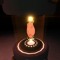 Crystal in a chamber
