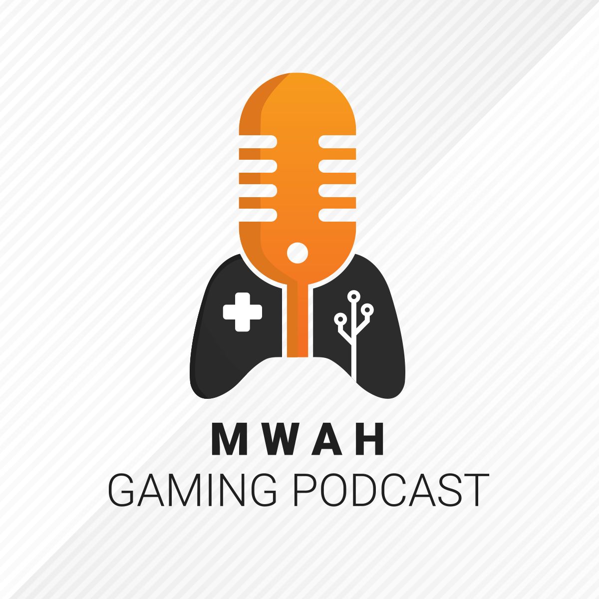 Mwah Gaming Podcast logo