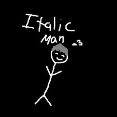 Italic Man