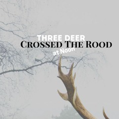 Three Deer Crossed the Road at Noon