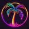 Neon Palm