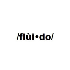 /flùi•do/