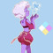 Rose gold saiyan