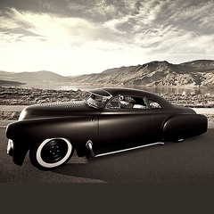 Long Black Car