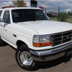 WhiteFordBronco