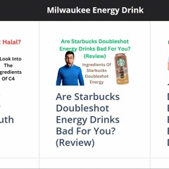 Milwaukee Energy Drink