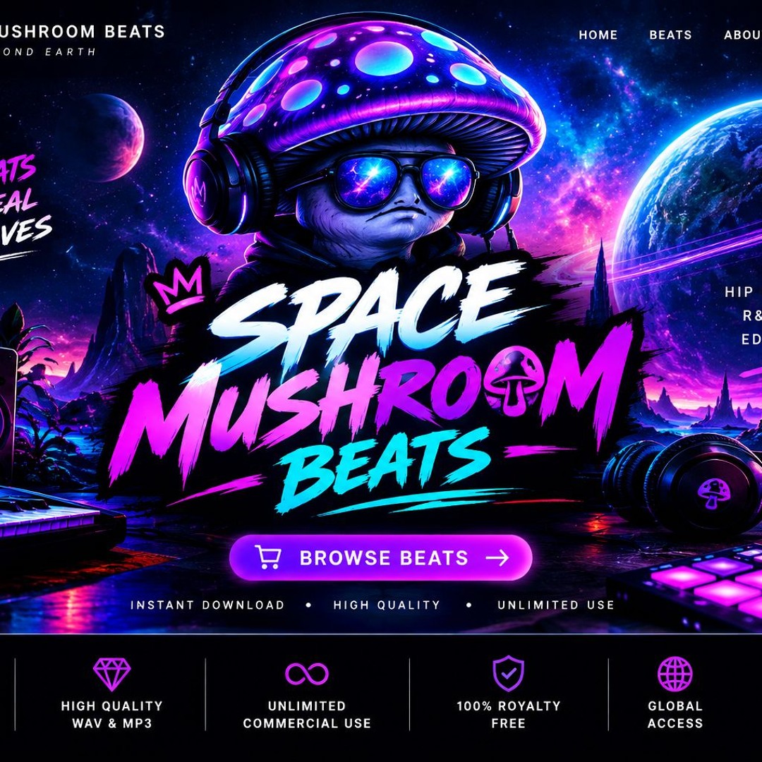 Stream Space Mushroom Beats music | Listen to songs, albums