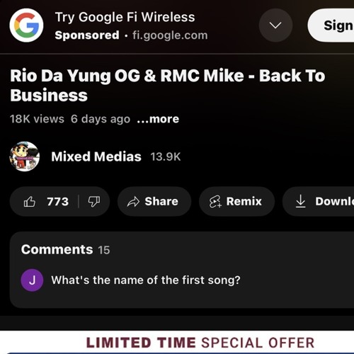 Rio Da Yung OG-Standard Flow