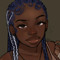 That one blue hair girl