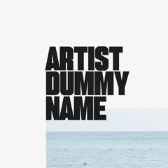 Artist Dummy Name