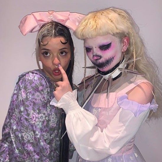 Melanie Martinez and Jazmine bean fan ❤️🧡💛💚💙💜