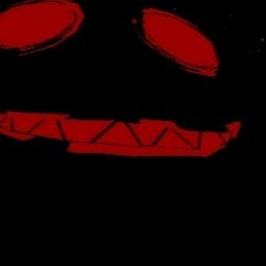 red creepy smile