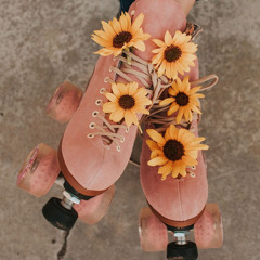 bluejeans and sunflowers