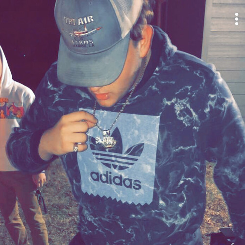 denim robo cap