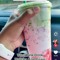 strawberry matcha