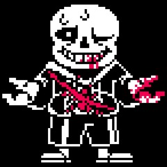 sans but slashed