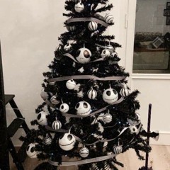 macabre christmas scenery