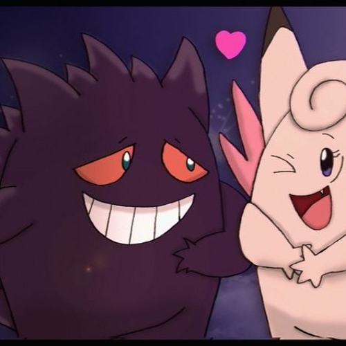Gengar And Clefable Love