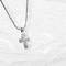 silver necklace for