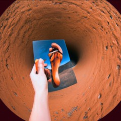 Mars Dust on Fernanda's Shoes