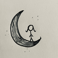 girl on the moon