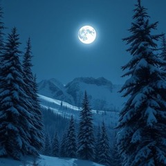 SpaceSnowMoon