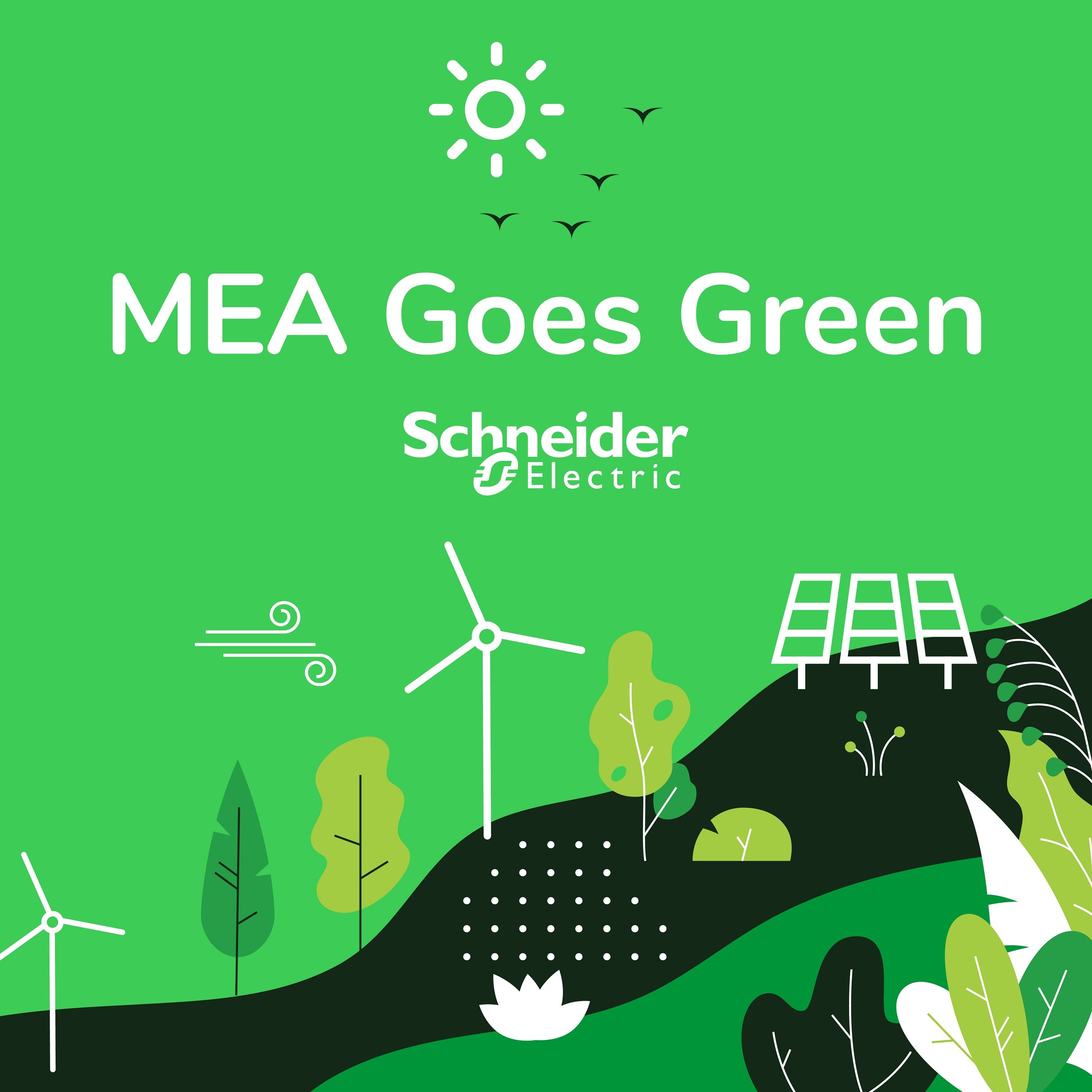 Schneider Electric MEA Goes Green Podcast