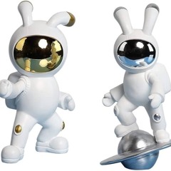 the embarrassed bunny & the astronaut