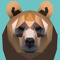 BEER SIPPING BEAR